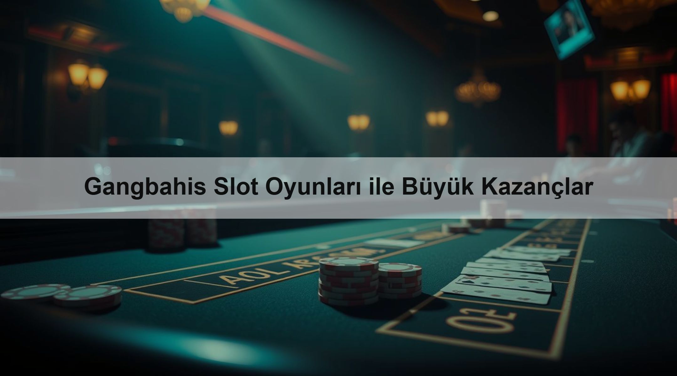 Gangbahis Slot Oyunları ile Büyük Kazançlar